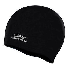 Touca de Natação Gold Sports Pro De Silicone Adulo - Foto 1