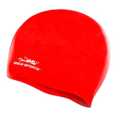 Touca de Natação Gold Sports Pro De Silicone Adulo - Foto 1