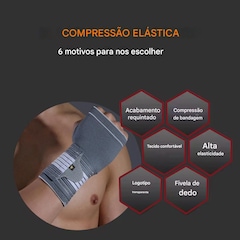 Munhequeira De Pulso Gold Sports Pro Tendinite II de Compressão com Bandagem de Ajuste - Foto 4
