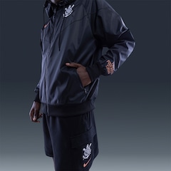 Jaqueta Corinthians Nike Woven Masculina - Foto 3