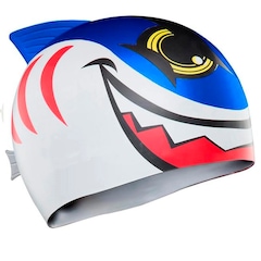 Touca de Natação Gold Sports New Shark Infantil - Foto 2