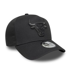 Boné Aba Curva New Era 9FORTY E-Frame Chicago Bulls Metallic Unissex - Foto 2