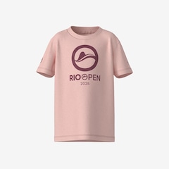 Camiseta Fila Regular Rio Open 25 Infantil - Foto 2