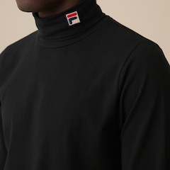 Blusa Manga Longa Fila 19th Roll Neck Masculina - Foto 4