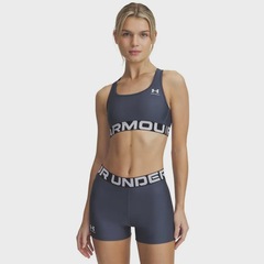 Top de Treino Under Armour HeatGear Authentics Mid Feminino - Foto 1