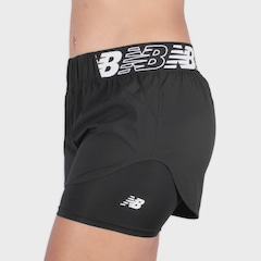 Short New Balance Duplo Relentless Feminino - Foto 2