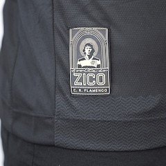 Camisa Do Flamengo Retrô Volta Zico Gold Braziline Masculino - Foto 4
