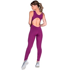 Macacão Liso Vekyo Suplex - Moda Fitness - Feminina - Foto 2