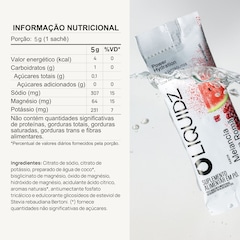 Eletrólitos Zero Açúcares Liquidz® Sabor Melancia com Romã - 1 Caixa com 14 sachês - Foto 2