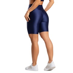 Bermuda Fitness New Zig 3D Vekyo Poliamida Cós Alto - Moda Feminina - Foto 2