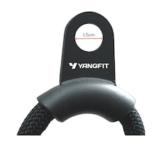 Puxador Tríceps Corda Profissional Yangfit Pegada Anatômica - Foto 8