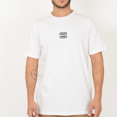 Camiseta Billabong Bracket Wave SM26 Masculina - Foto 1