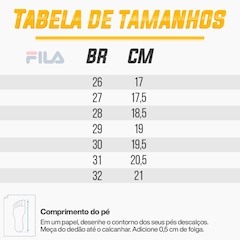Tênis Fila Arcade Vlc Infantil + 3 Pares de Meia Cano Curto Cano Curto - Foto 4