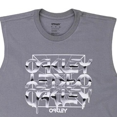 Camiseta Regata Oakley B1B Melted Metal SM26 Masculina - Foto 3
