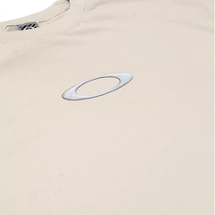Camiseta Oakley Heritage Ellipse Metal SM26 Mist Masculina - Foto 3