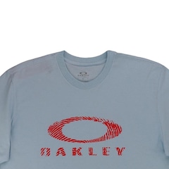 Camiseta Oakley Ellipse Fingerprint SM26 Masculina - Foto 5