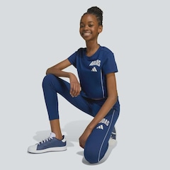 Calça Legging adidas Optime Collegiate TR Essentials Infantil - Foto 6