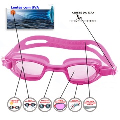 Oculos de Natação Gold Sports Orca Clear High Definition - Foto 2