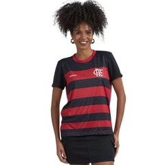Camisa Flamengo Principia Braziline Feminina - Foto 1