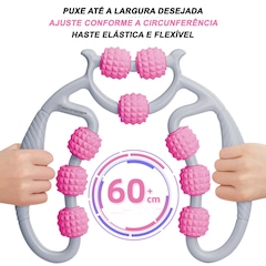 Arco Massageador Muscular Gold Sports Diamond Relaxante - Telescopico para Celulite - Foto 2
