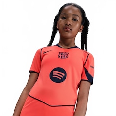 Camisa Barcelona Total 90 III 25/26 Torcedora Pro Nike Infantil - Foto 1