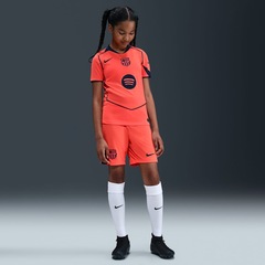Camisa Barcelona Total 90 III 25/26 Torcedora Pro Nike Infantil - Foto 4