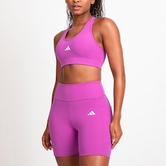 Short adidas Bolso Três Listras Feminino - Foto 4