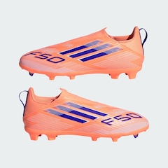 Chuteira de Campo Infantil adidas F50 League Laceless - Foto 8