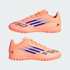 Chuteira Society Infantil adidas F50 Clube - Foto 8