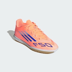 Chuteira Futsal Infantil adidas F50 Club - Foto 6