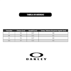 Calça Oakley Cargo Zip Masculina - Foto 6