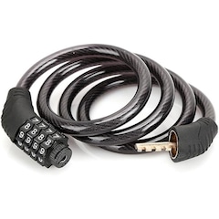 Cadeado de Segurança TJK Para Bicicleta Bike Moto com Senha de Dígitos 8mm Aço Reforçado 65cm - Foto 1