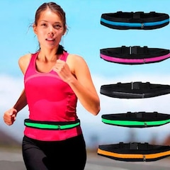 Pochete Esportiva Corrida Slim TJK Impermeável Ajuste na Cintura Saída para Fone de Ouvido - Foto 5