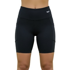 Bermuda Mup Light Preto - Feminino - Foto 1