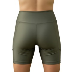 Shorts Legging Mup Metalic Heavy - Feminino - Foto 2