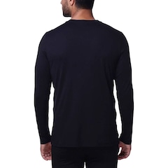 Camiseta Columbia Manga Longa Neblina Masculina - Foto 3