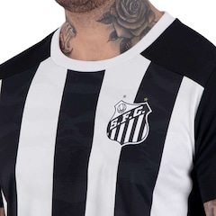Camiseta Braziline Santos Matriz Masculina - Foto 3