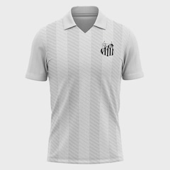 Camisa Polo Santos Preppy Braziline Masculina - Foto 1