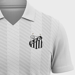 Camisa Polo Santos Preppy Braziline Masculina - Foto 3
