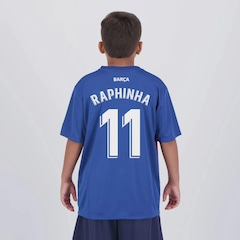 Camisa Barcelona Raphinha 11 Dominant Infantil - Foto 1