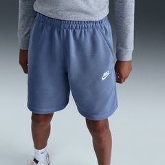 Shorts Nike Sportswear Club Fleece Infantil - Foto 7