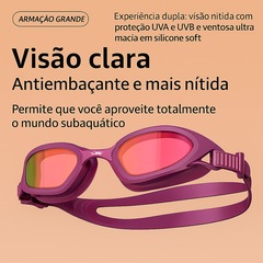 Óculos de Natação Gold Sports Spirit Performance 10.0 High Definition - Foto 3