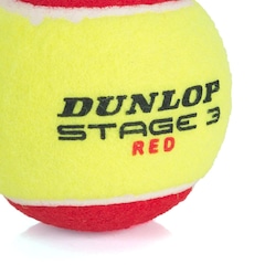 Bola de Tênis Dunlop Stage 3 -  3 unidades - Foto 2