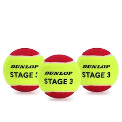 Bola de Tênis Dunlop Stage 3 -  3 unidades - Foto 5