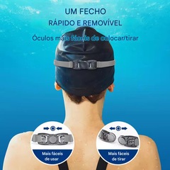 Mascara de Natação Gold Sports Strong Confort 12.0 High Definition - Foto 5