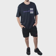 Camiseta Oakley Unfair Advantage Blackout Masculina - Foto 5