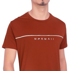 Camiseta Mormaii Beach Sports 2787 Terracota Masculina - Foto 3