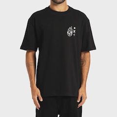 Camiseta Especial MaxFit Hurley Letters Masculina - Foto 1