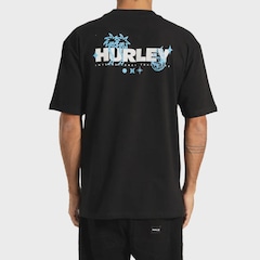 Camiseta Especial MaxFit Hurley Letters Masculina - Foto 2