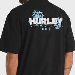 Camiseta Especial MaxFit Hurley Letters Masculina - Foto 4
